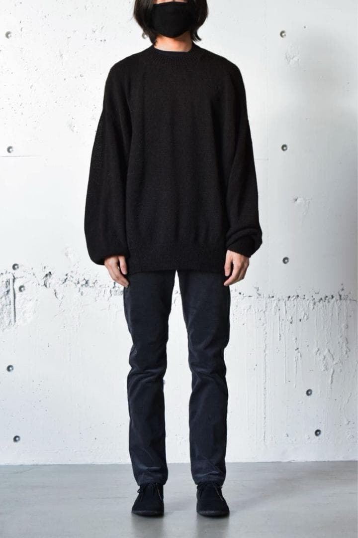 23AW COMOLI コーデュロイ 5p パンツ stone navy 2