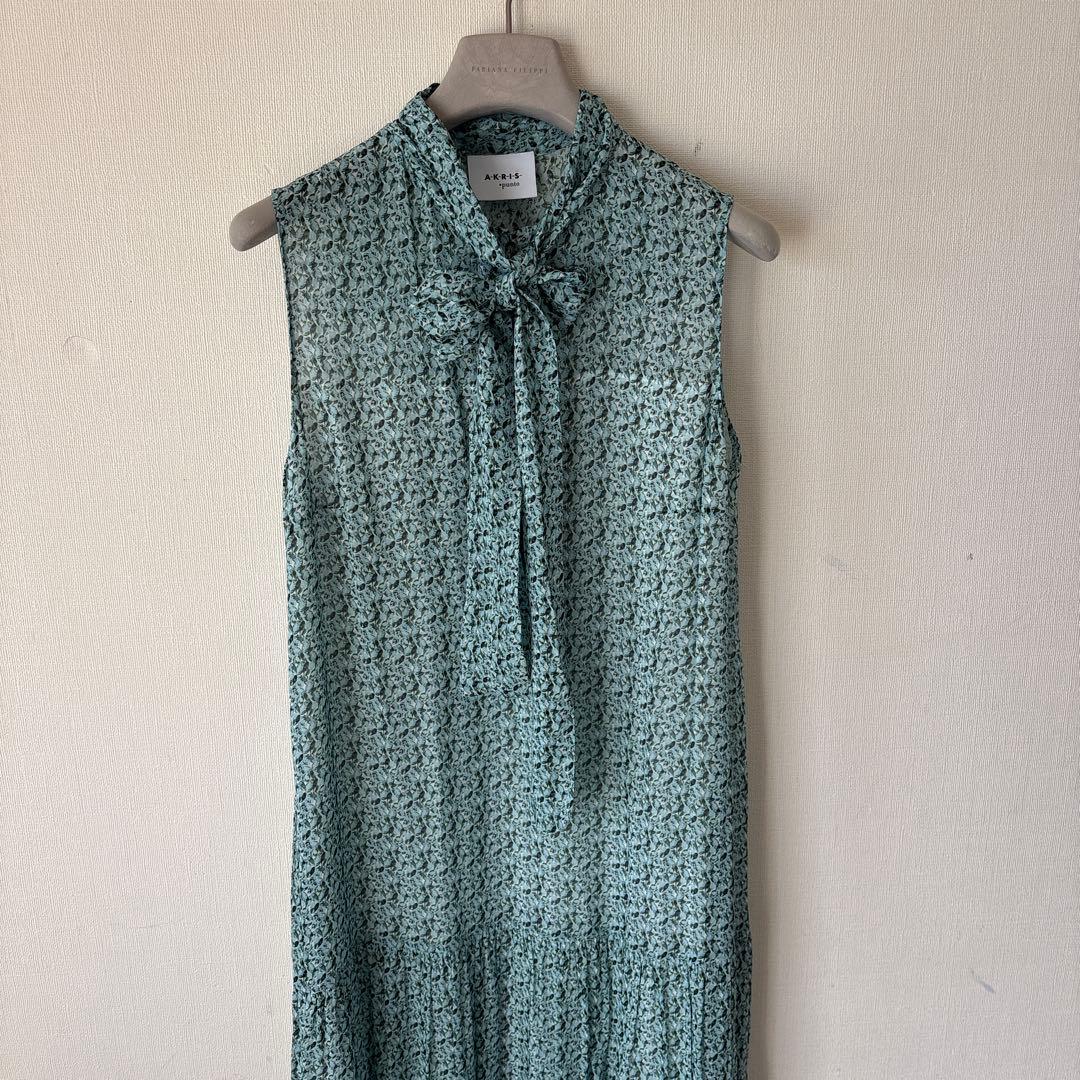 専用　アクリス　AKRIS punto ボウタイワンピース