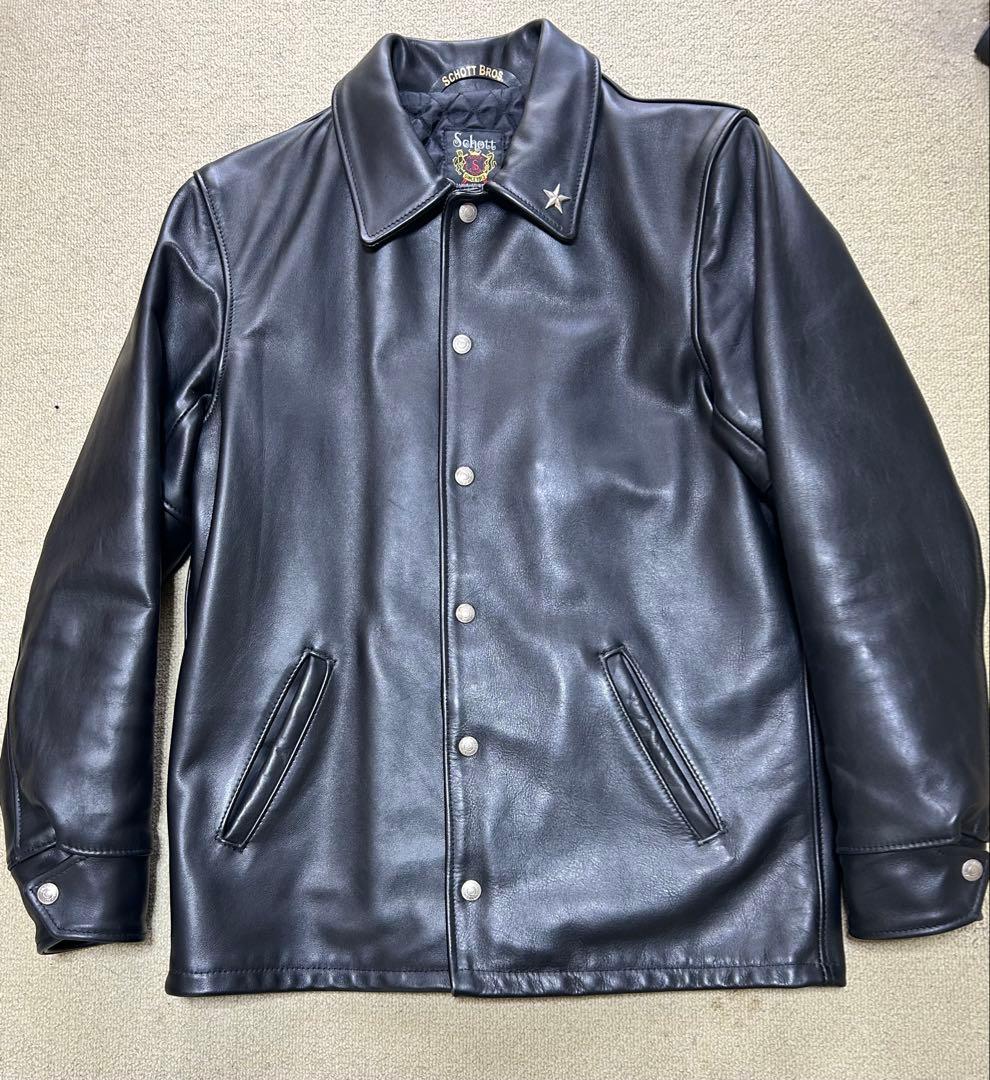 Schott ワンスターレザーコーチジャケット