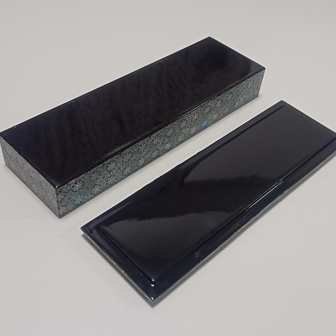 筆入れ 筆箱 小物入れ 螺鈿細工 工芸品