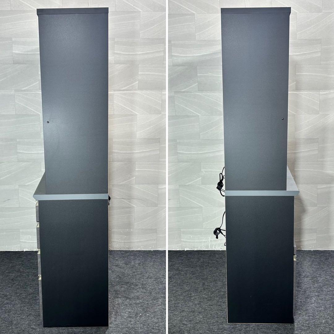 松田家具 食器棚 ラピス2 120cm おしゃれ 収納 家具 d5509