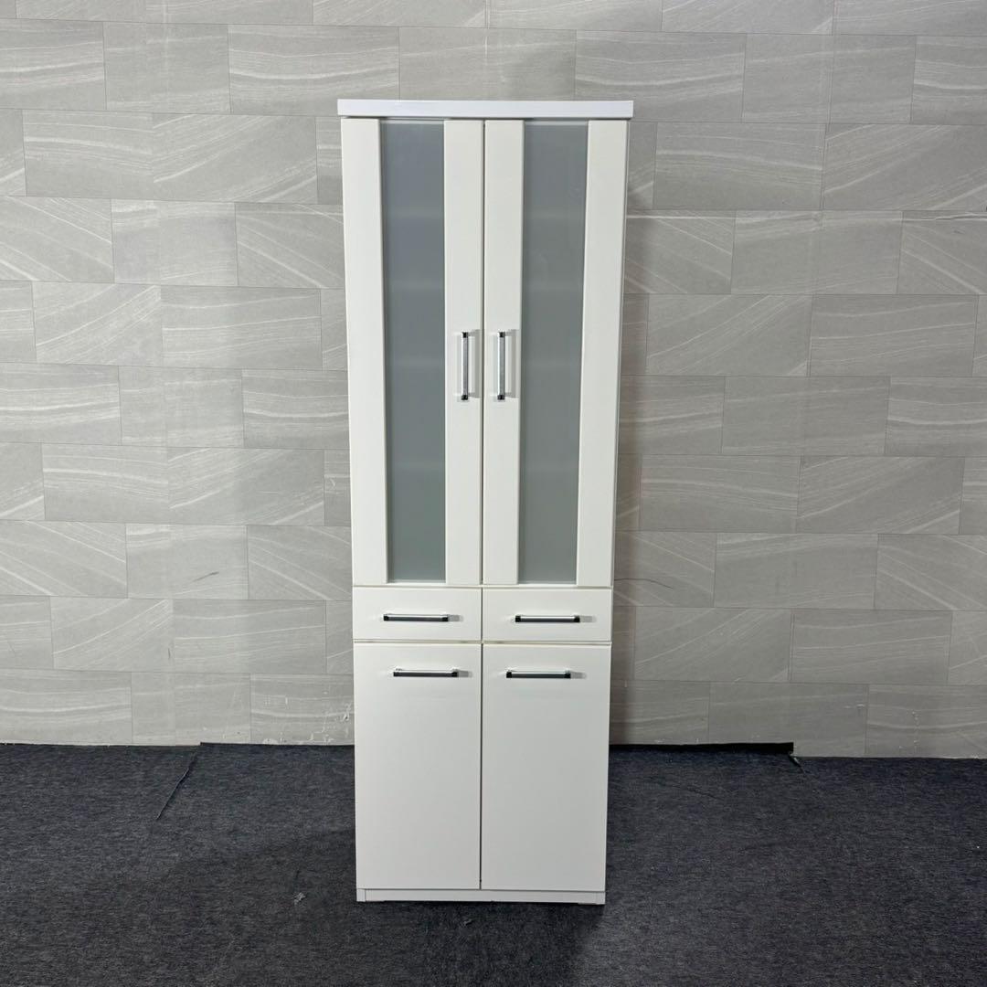 ニトリ 食器棚 キッチンボード スリム 幅60cm 収納棚 d5096
