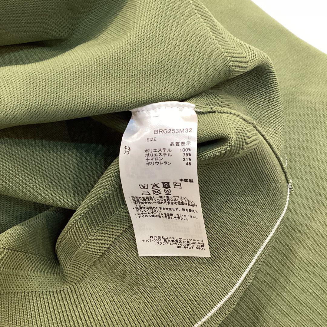 新品　BRIEFING MEN’S WR CREWNECK KNIT L