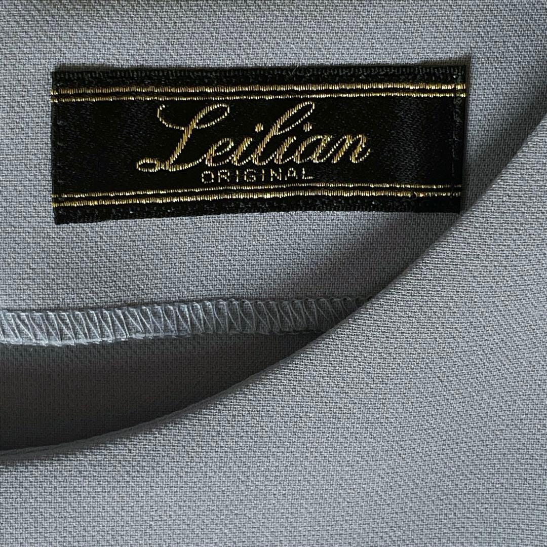 極美品★Leilian レリアン 上質 タックプリーツ ワンピース フォーマル