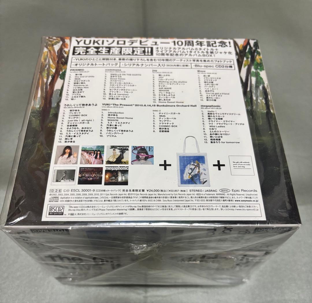 【新品未使用】YUKI　ソロデビュー10周年記念アルバムBOX シリアルナンバー