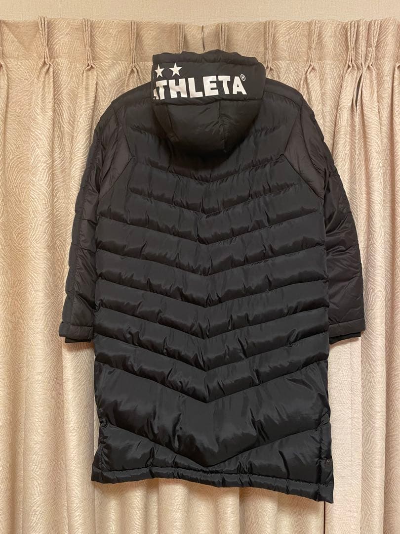 ATHLETA ブラック ベンチコート　160