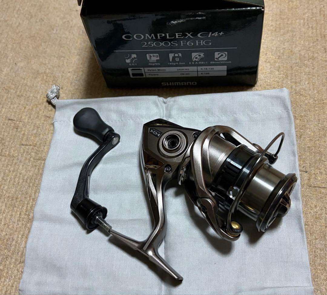 シマノ　スピニングリール 17コンプレックスCI4+　2500S F6HG