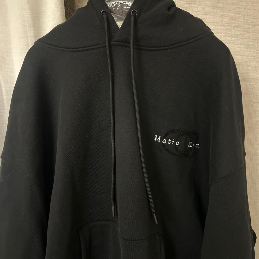 COACH MATIN KIM ブラック オーバーサイズ パーカーユニセックス