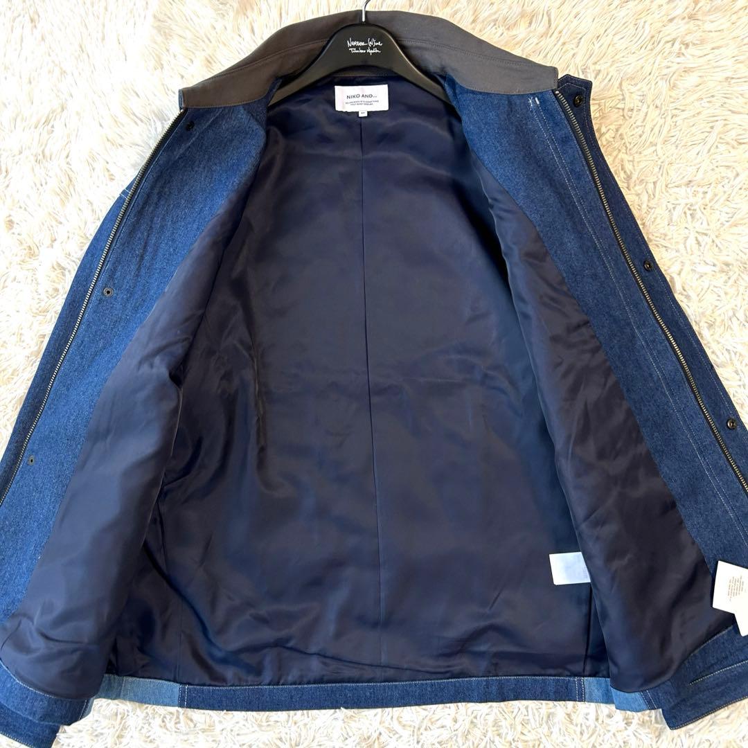 新品✨26SS niko and… ニコアンド デニムジャケット インディゴ