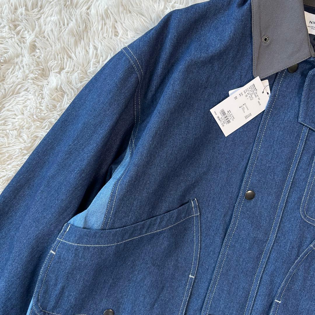 新品✨26SS niko and… ニコアンド デニムジャケット インディゴ