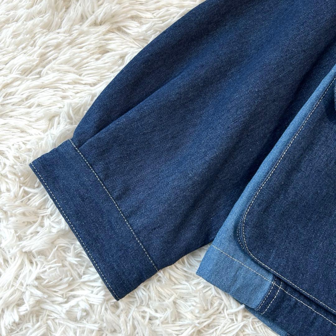 新品✨26SS niko and… ニコアンド デニムジャケット インディゴ