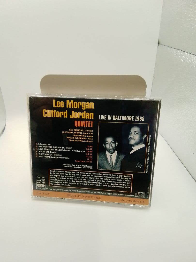 その他 Lee Morgan & Clifford Jordan QUINTET