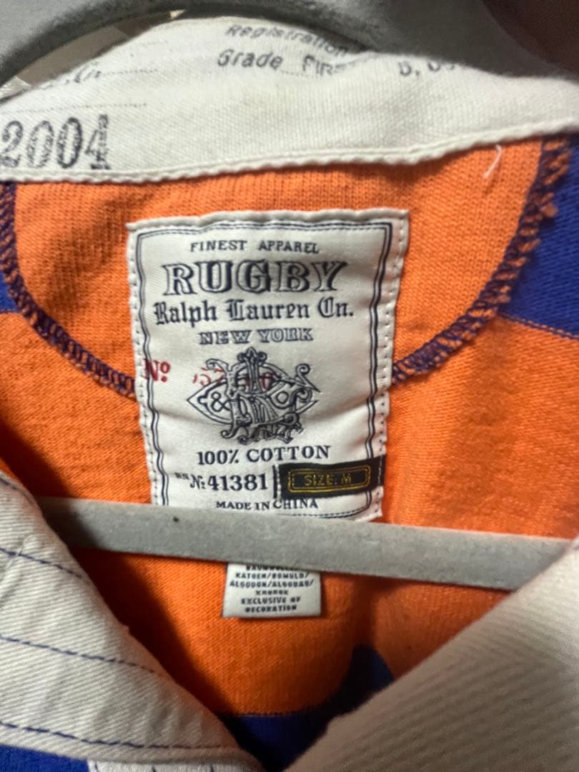 RUGBY polo Ralph Lauren ラガーシャツ Mサイズ スカル