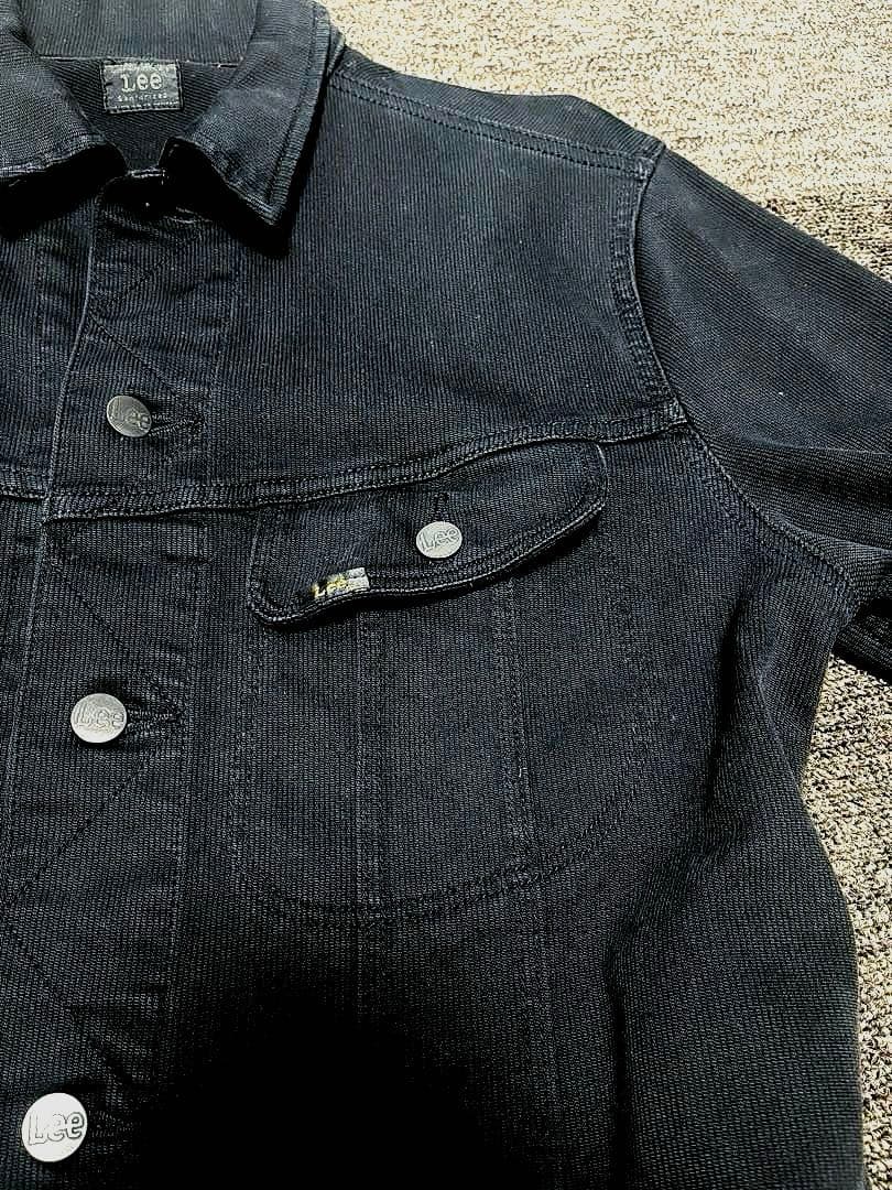 希少 Lee ブラック ウエスターナー コットンツイルジャケット　Levis'
