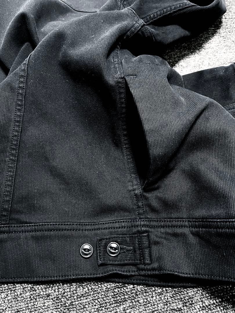 希少 Lee ブラック ウエスターナー コットンツイルジャケット　Levis'