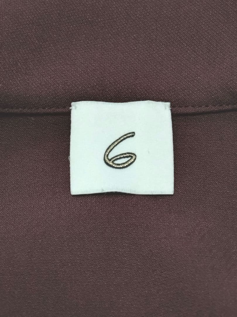 6(ROKU)ロクSAILOR COLLAR SHIRTセーラーカラーシャツ