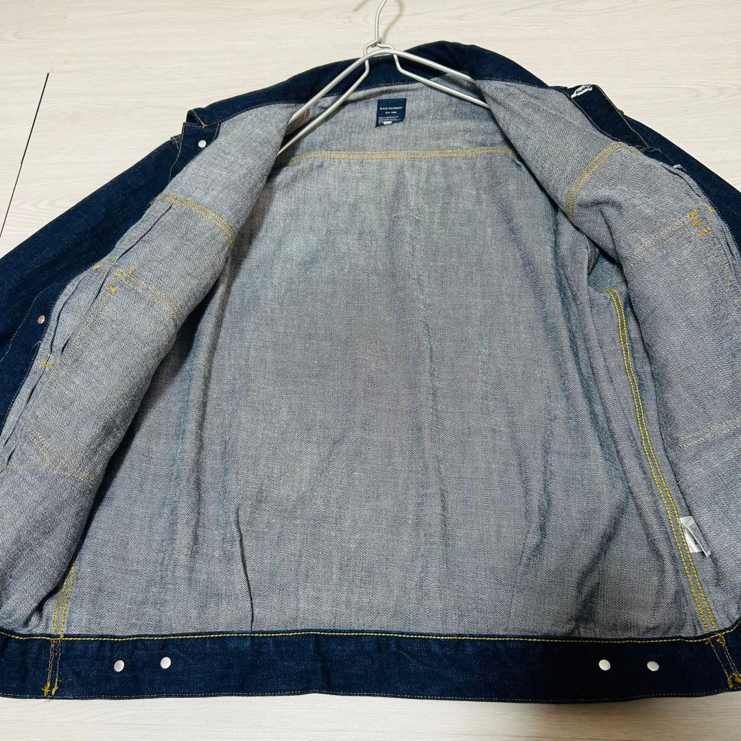 美品✨ BACK NUMBER 2ndタイプ TYPE2 デニムジャケット XL