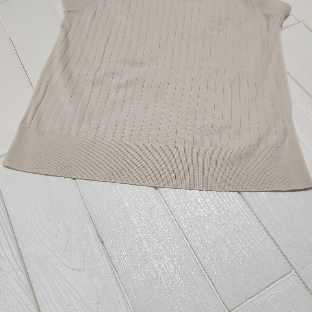 超美品​DeuxiemeClasseドゥーズィエムクラスリブニットベスト綿フリー