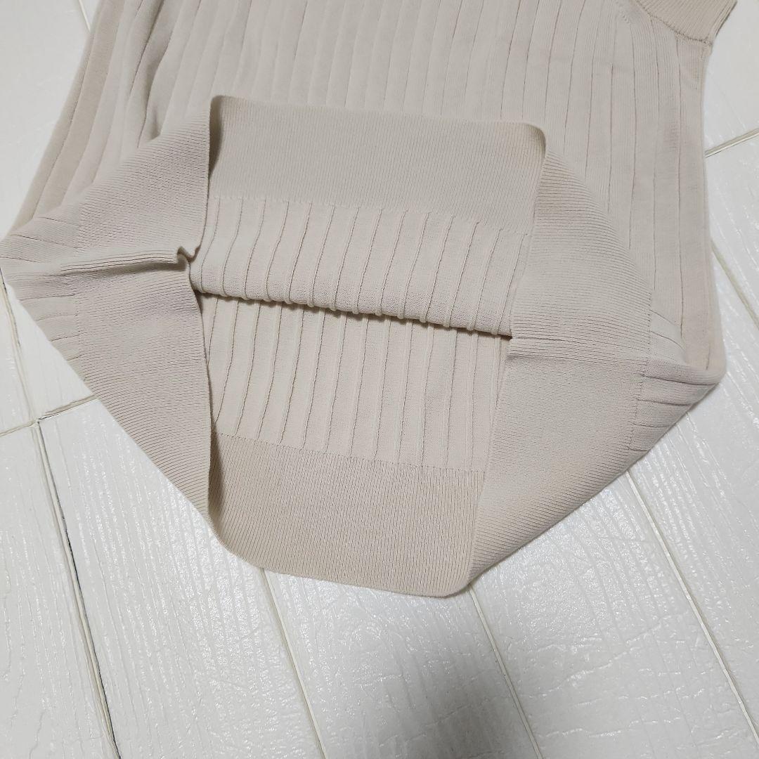 超美品​DeuxiemeClasseドゥーズィエムクラスリブニットベスト綿フリー
