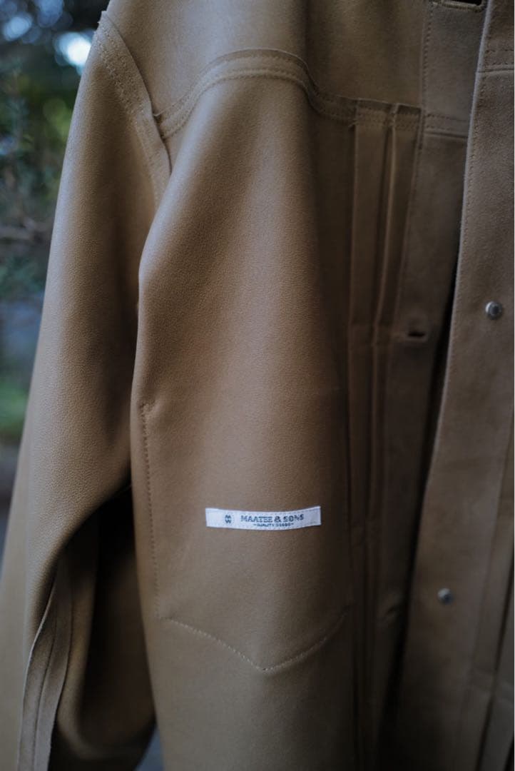 MAATEE&SONS 柿乃葉Leather JKT