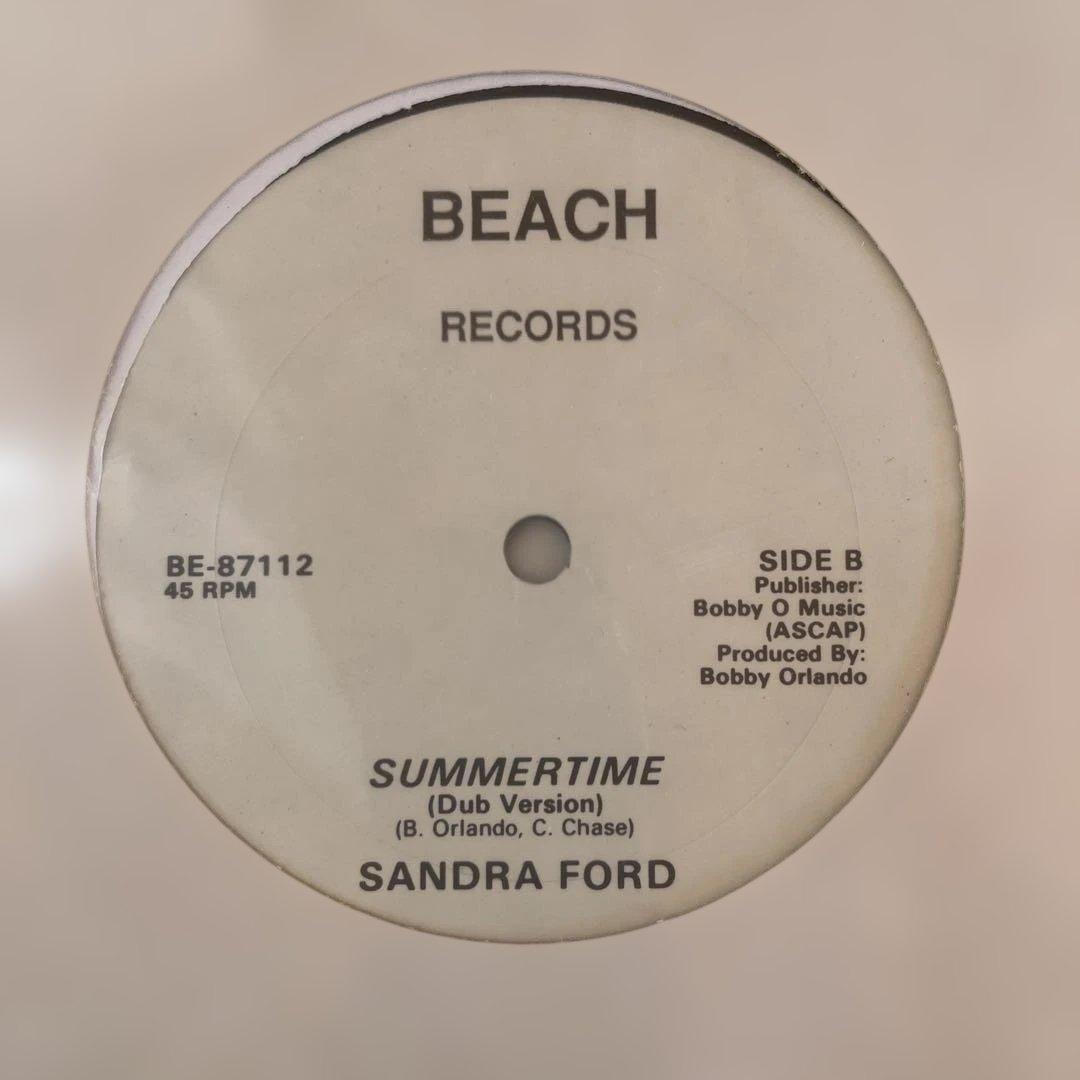 洋楽 SANDRA FORD SUMMERTIME BOBBY ORLAND