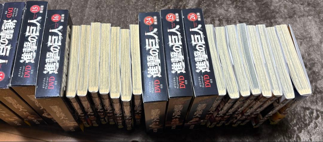 進撃の巨人 全34巻 DVD付き