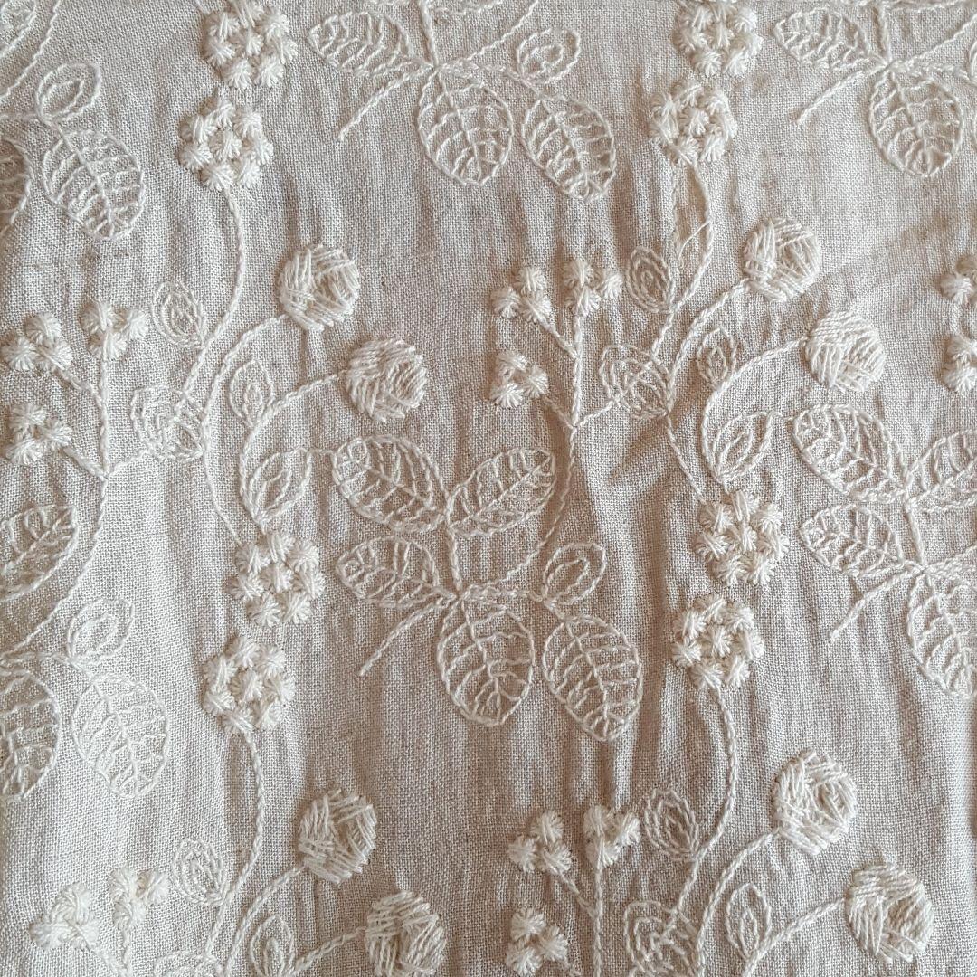 新品　napla ハートマーケット☆総刺繍ギャザーワンピース