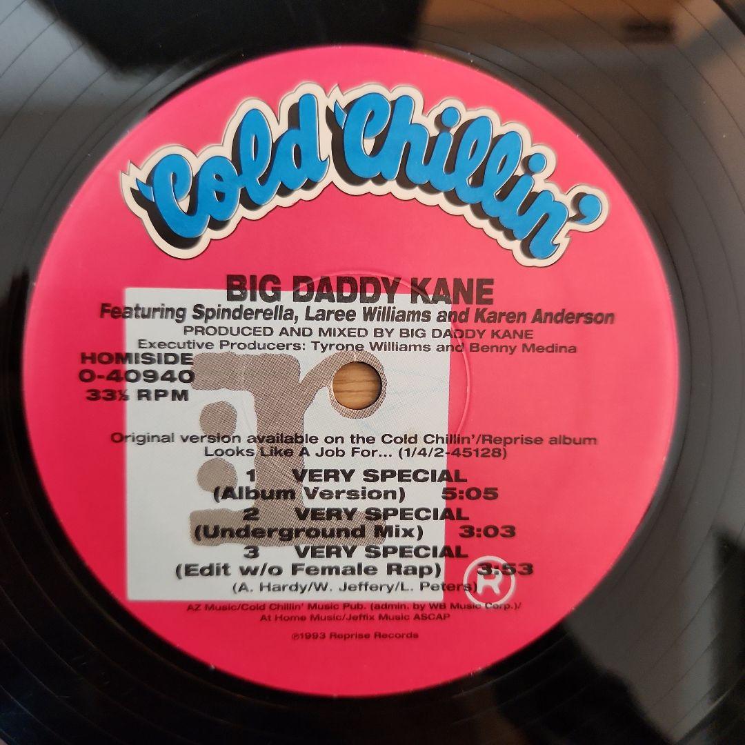 BIG DADDY KANE VERY SPECIAL ジャケ付きプロモ