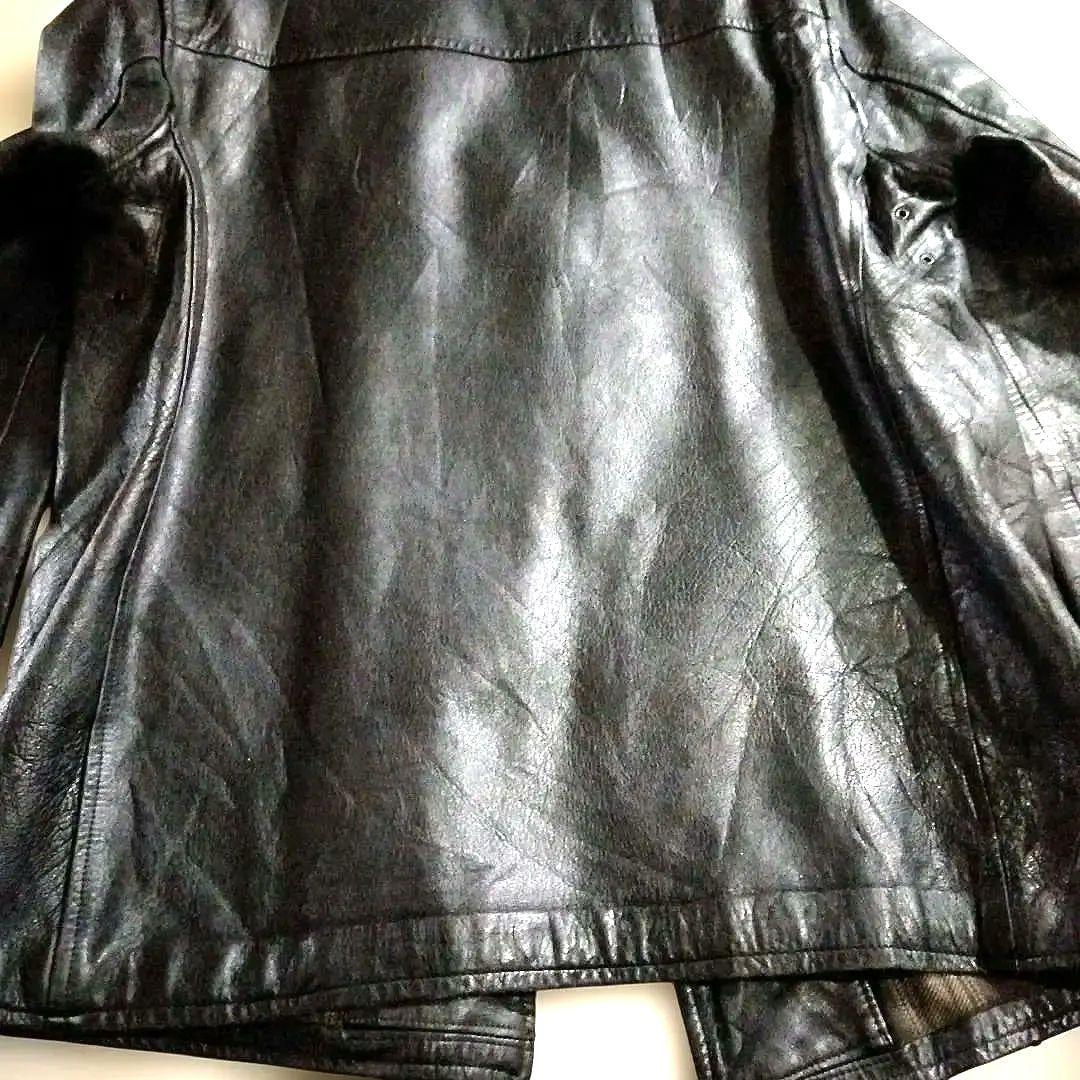 最終価格70s Vintage MTVC レザージャケット カーコート