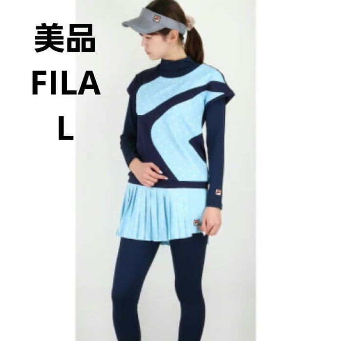 美品⭐フィラ⭐Tシャツ　スカート　ショートパンツ　上下セット　セットアップL