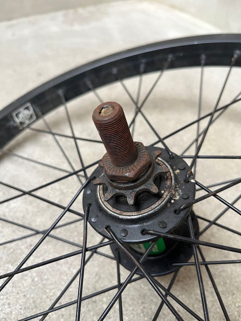 BMXホイール スプロケット付き