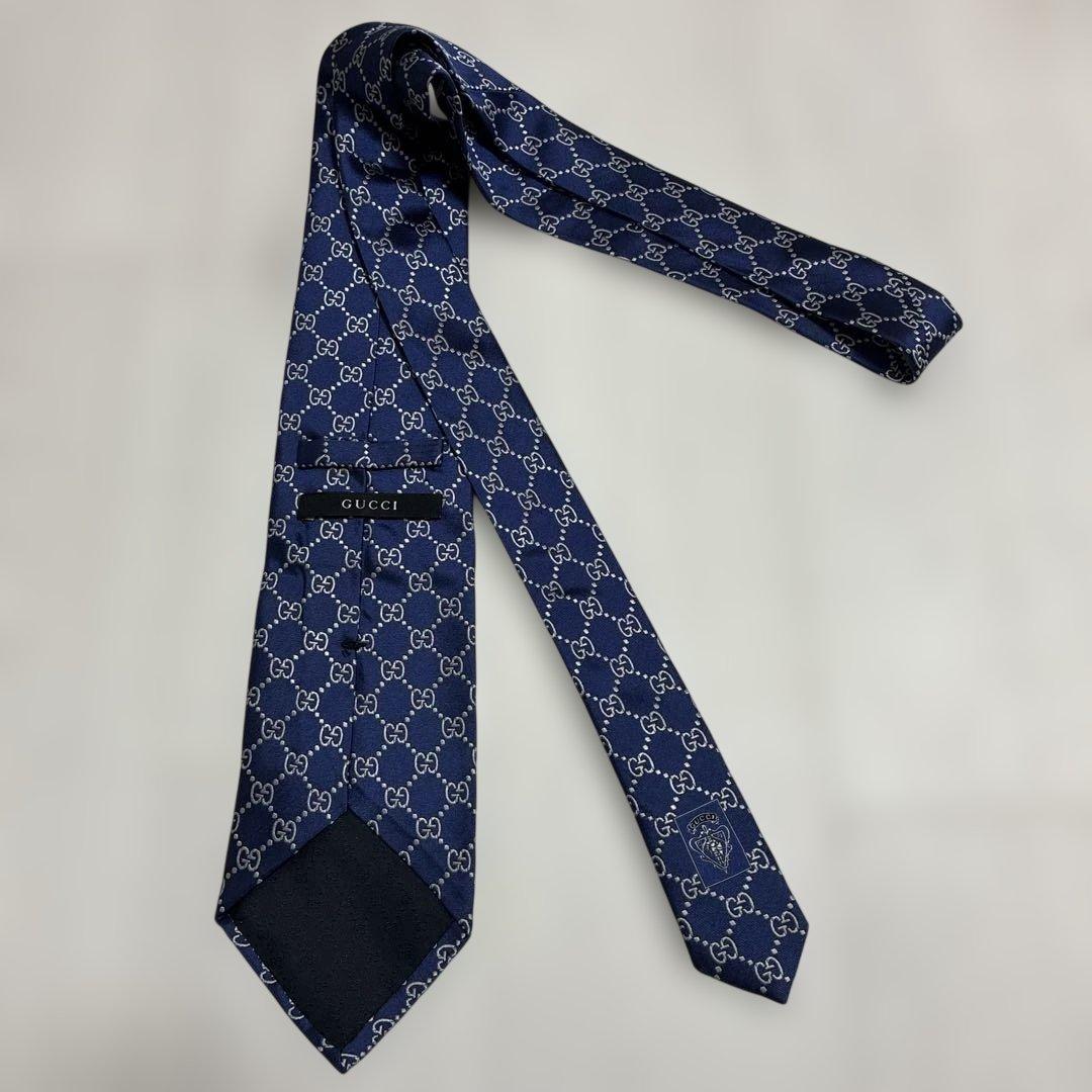 GUCCI ネクタイ GGパターン