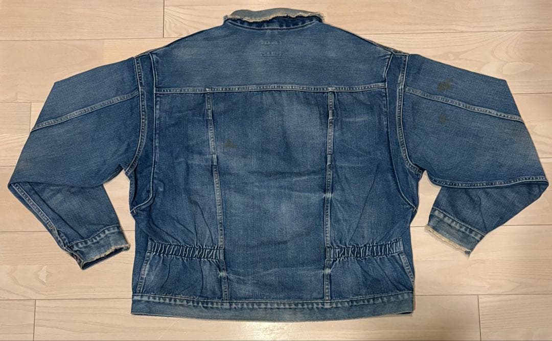 セントマイケル26SS新作DENIM JACKET L極美品デニムジャケット