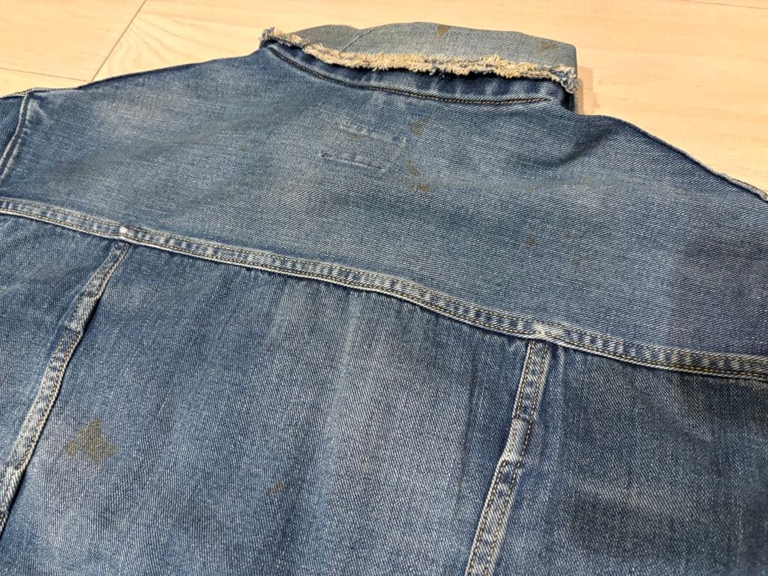 セントマイケル26SS新作DENIM JACKET L極美品デニムジャケット