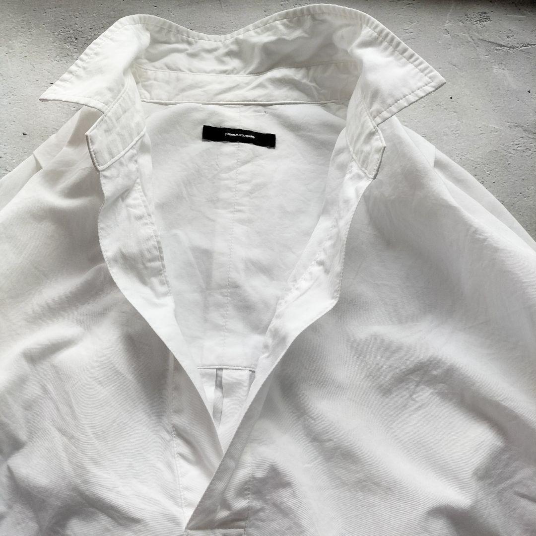 【JOURNAL STANDARD】【オーバーサイズ】スキッパーシャツ　白　新品