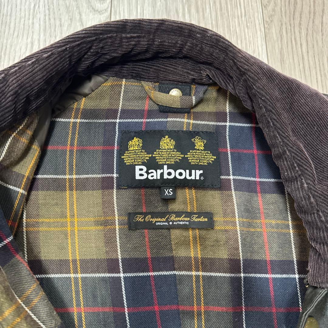 Barbour バブアー　Ashby Wax Jacket XS オリーブ