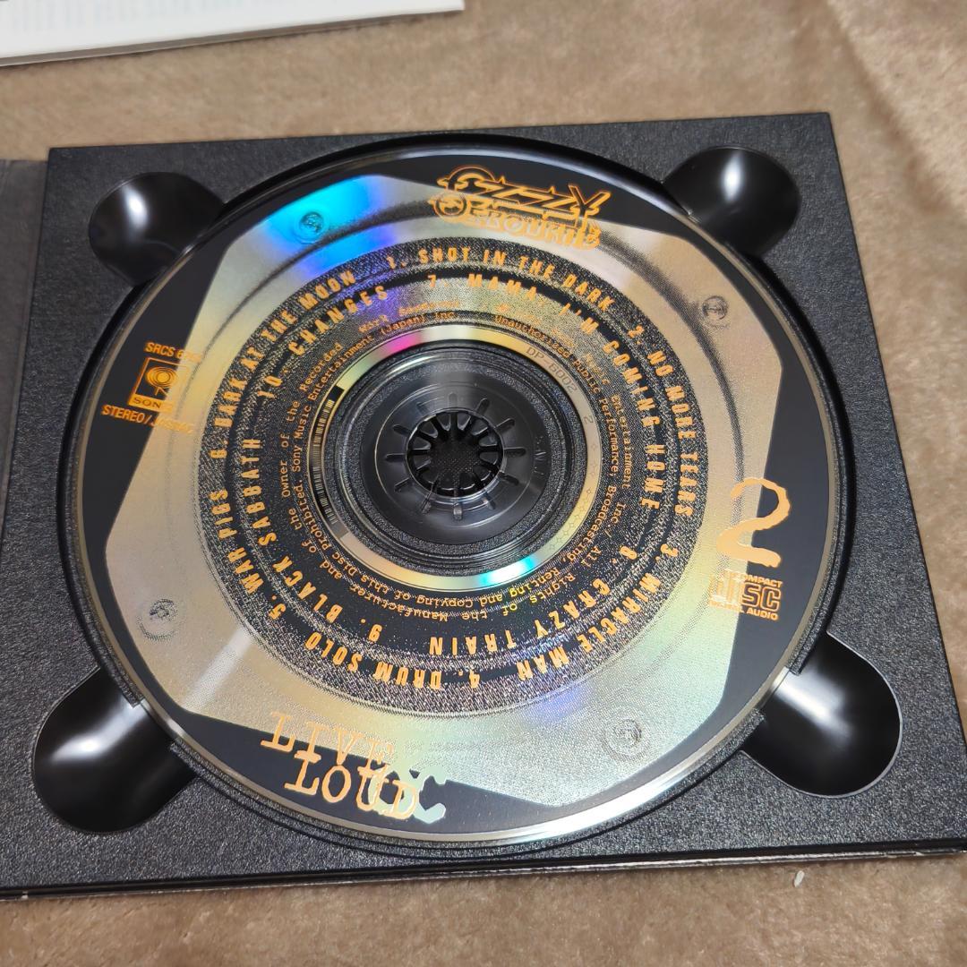 初回生産限定 ライヴ＆ラウド OZZY OSBOURNE LIVE&LOUD