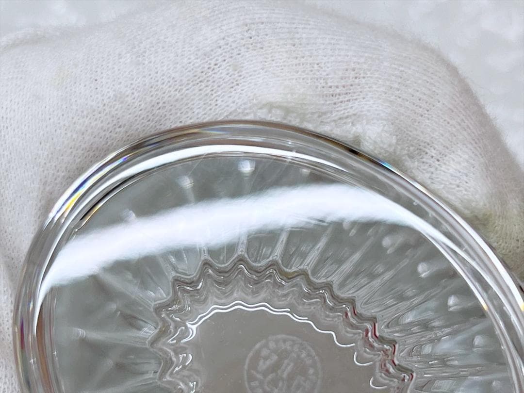 美品　Baccarat　バカラ　アイベース　S　フラワーベース　花瓶