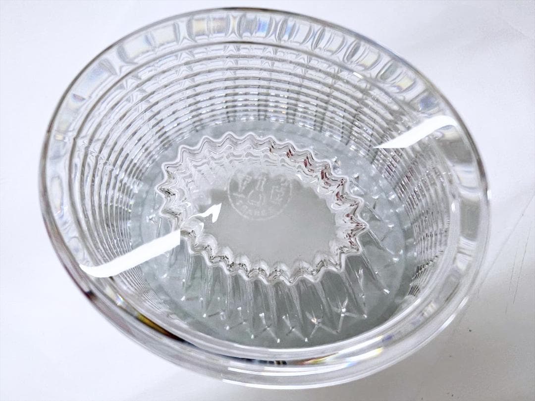 美品　Baccarat　バカラ　アイベース　S　フラワーベース　花瓶