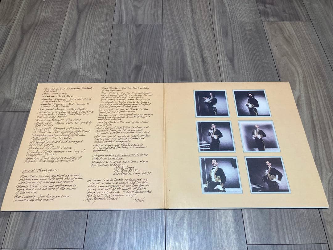 (米国盤レコード)Chick Corea/My Spanish Heart