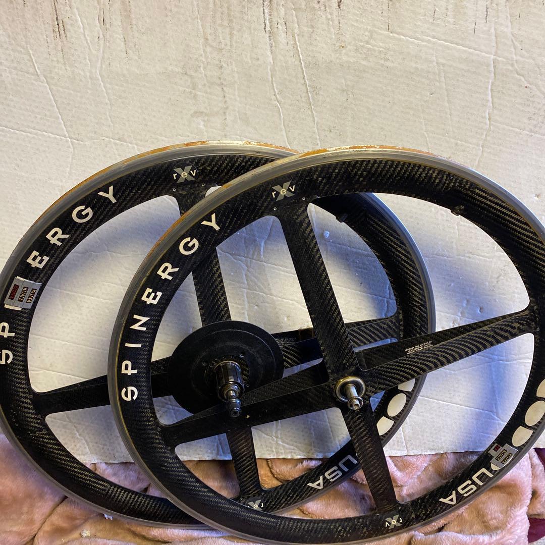 スピナジー　SPINERGY USA カーボンホイール　前後セット　バイク