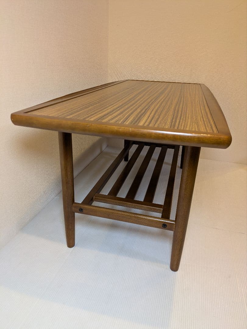 カリモク家具 リビング テーブル レトロ 北欧 家具 おしゃれ 木目調