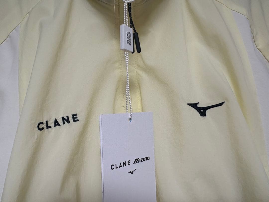 完売 CLANE×MIZUNO トラックジャケット アイボリー 1 タグ付き
