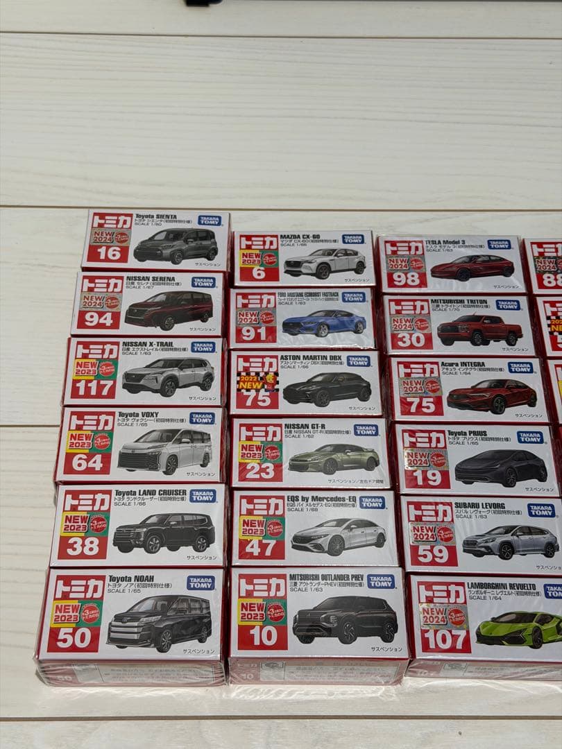 トミカ初回特別仕様24台まとめ売り