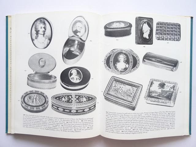 洋書◆嗅ぎタバコケース写真集 本 煙草 スナップボックス 工芸品
