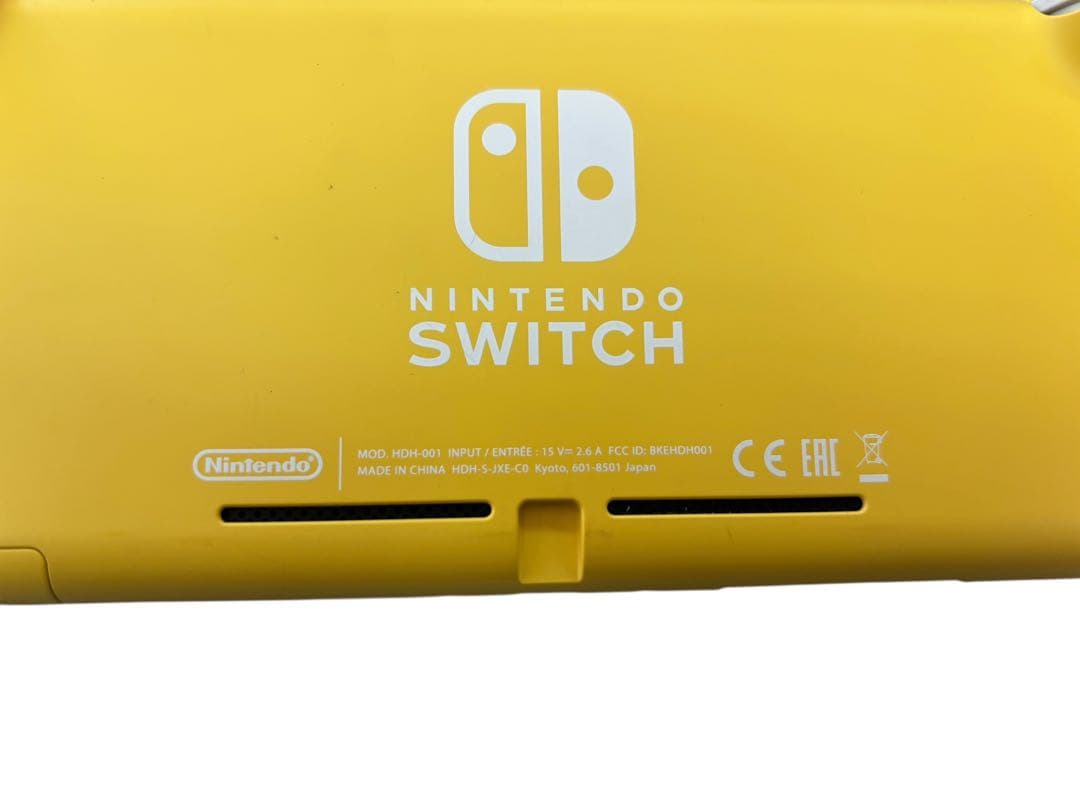 Nintendo Switch Lite イエロー 本体＋ACアダプター 箱付き