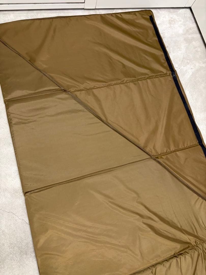 美品　DOD ワンポールテントL マット　MA8-771-BR