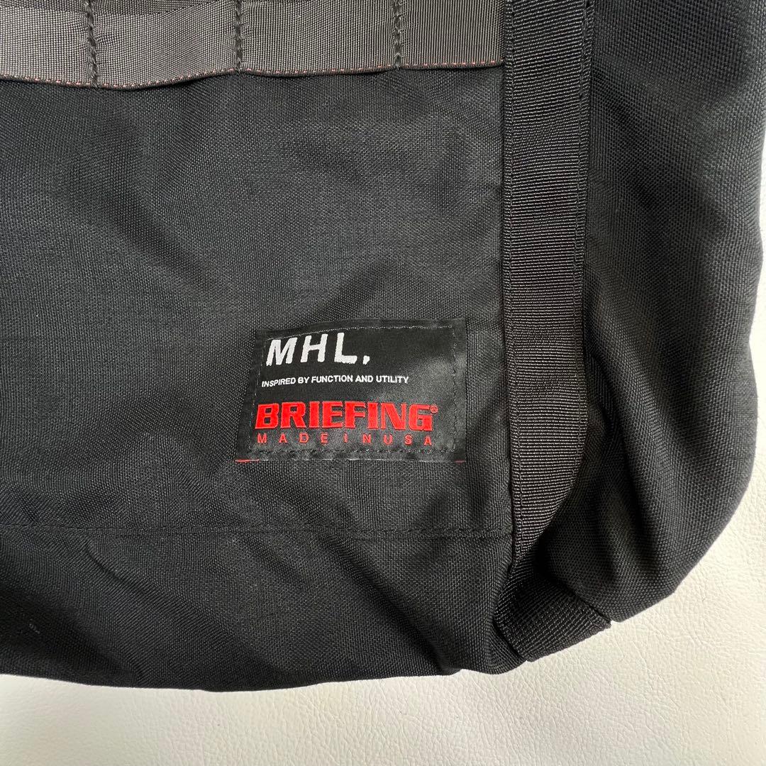 【希少✨コラボ】BRIEFING×MHL トートバッグ 2way ナイロン 黒