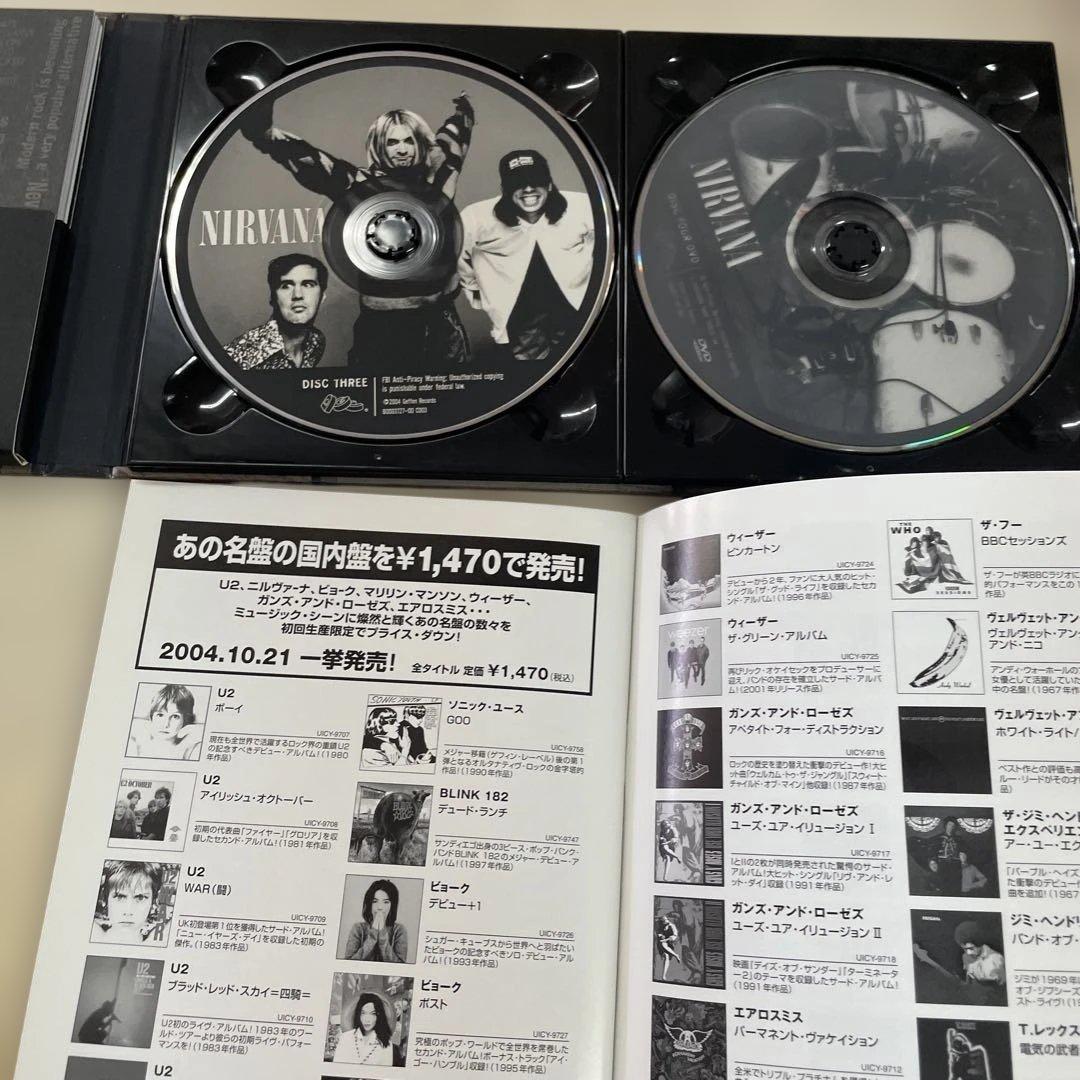洋楽 NIRVANA With The Lights Out 3CD + 1DVD