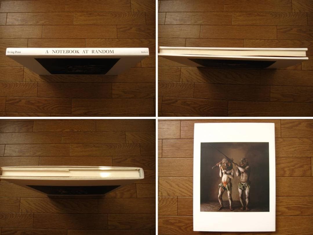 アート・デザイン・音楽 A Notebook at Book / Irving Penn
